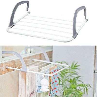 Mini Varal Portatil Secador De Roupas Janelas Varanda Porta