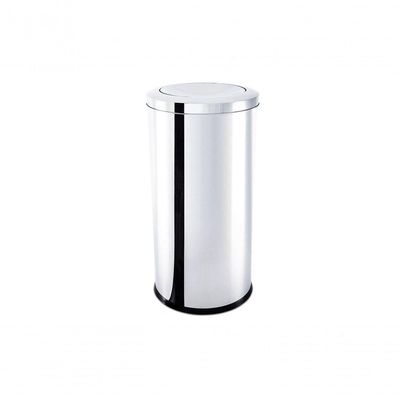 Lixeira Inox Tampa Basculante 64l Decorline 35x70cm