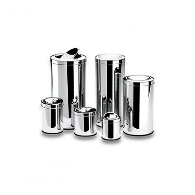 Lixeira Inox Tampa Basculante 64l Decorline 35x70cm