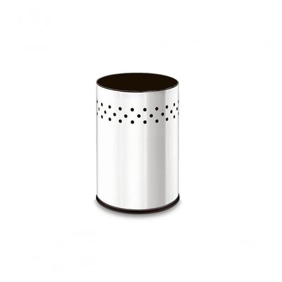 Cesto Inox Gamma 9,4 Litros Gamma - Decorline Lixeiras ø 20 X 29 Cm - Brinox