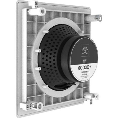 Arandela Quadrada Jbl 6Co3R+ 140W Branca - Par - 2