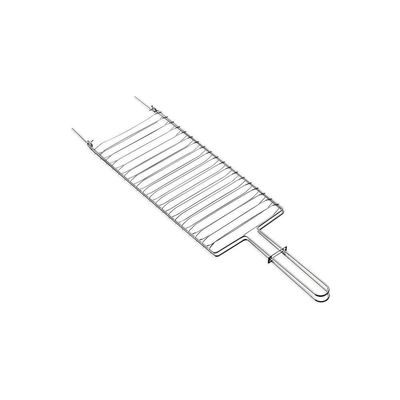 Grelha Tramontina Churrasco Em Aço Inox 31x18 Cm Tramontina