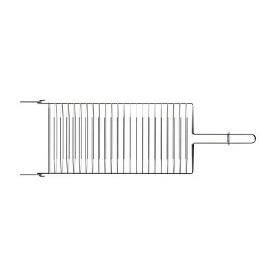Grelha Tramontina Churrasco Em Aço Inox 31x18 Cm Tramontina