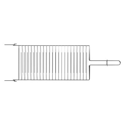 Grelha Tramontina Churrasco Em Aço Inox 72,5 X 22,5 Cm Tramontina