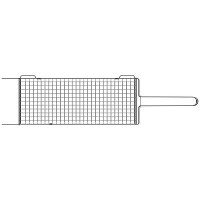 Grelha Tramontina Churrasco Em Aço Inox 76 X 18,1 Cm Tramontina
