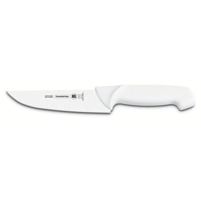 Faca Para Carne 8" Tramontina Com Cabo Branco Tramontina