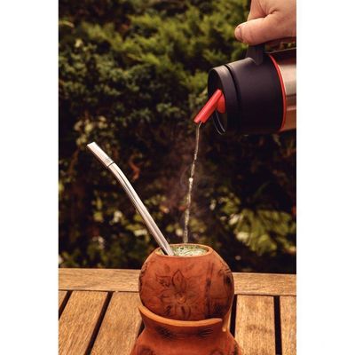 Bomba De Chimarrão Tramontina Ilex Em Aço Inox Sem Rosca 23 Cm Tramontina