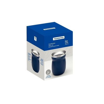 Cuia Térmica Tramontina Azul 240 Ml Tramontina