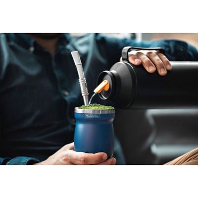 Cuia Térmica Tramontina Azul 240 Ml Tramontina