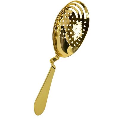 Coador Julep Dourado Profissional Barman Drink Coquetel