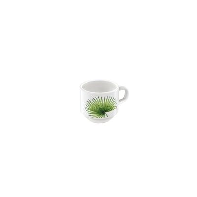 Xícara Café Tramontina Graziela Em Porcelana Decorada 100 Ml Tramontina