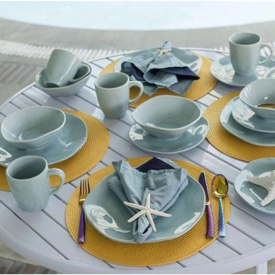 Bowl Redondo Em Porcelana Ryo 500ml Oxford Blue Bay