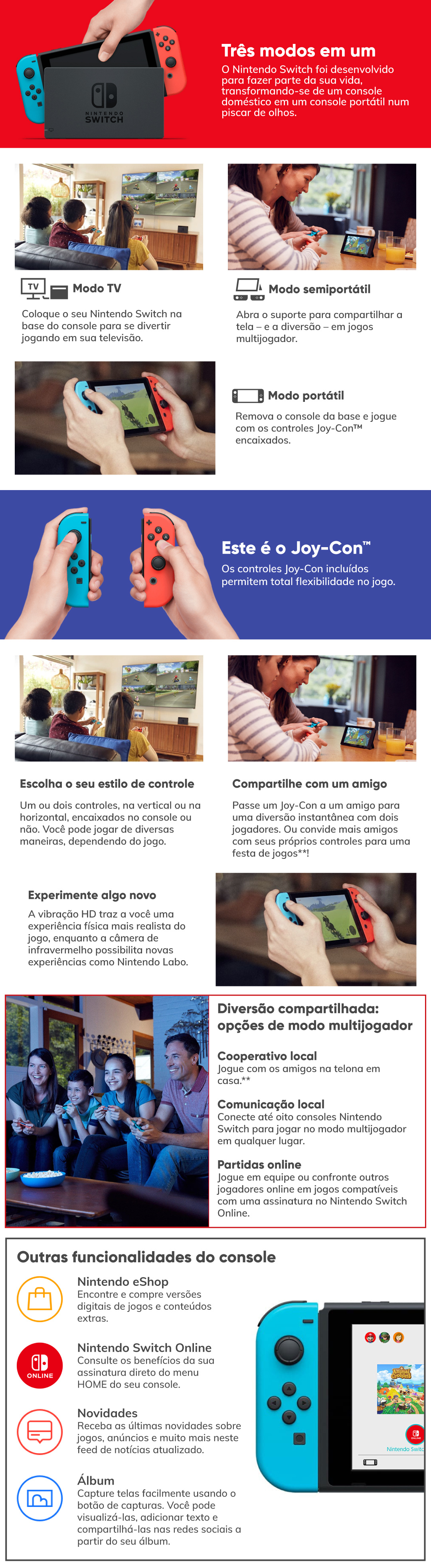 Descontos de até 50% para jogos do Nintendo Switch